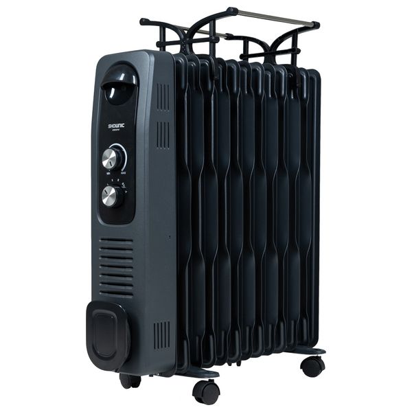  Shownic QL-13C2900FG - Oil-Filled Radiator - Black 