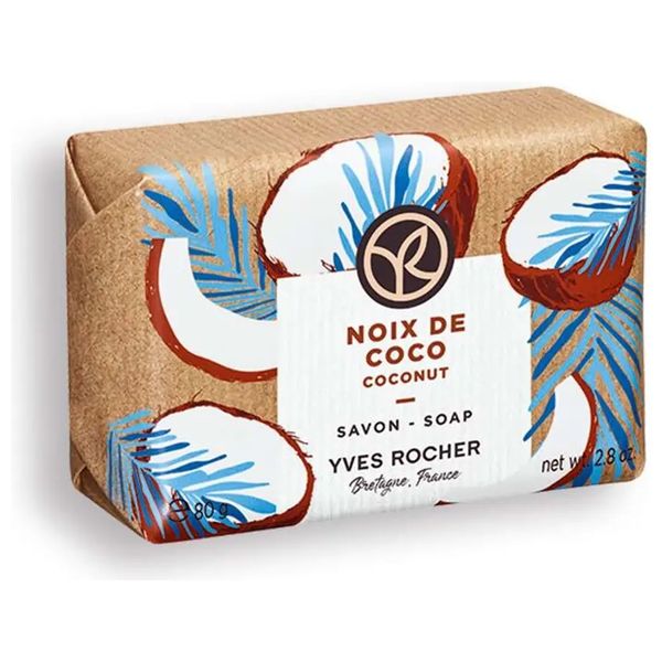  Yves Rocher Coconut Soap, 80g 