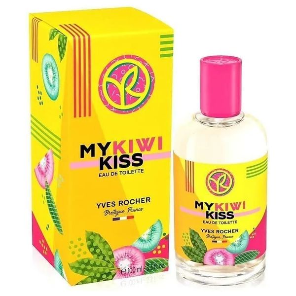  My Kiwi Kiss Spring by Yves Rocher for Women - Eau de Toilette, 100ml 