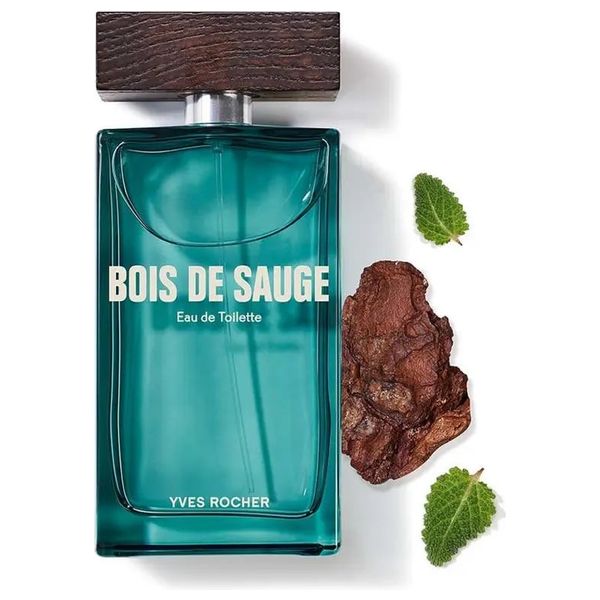 Bois de Sauge by Yves Rocher for Men - Eau de Toilette, 100ml 