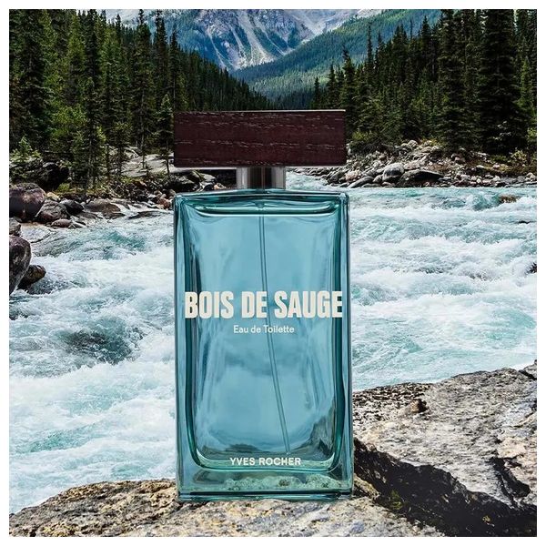  Bois de Sauge by Yves Rocher for Men - Eau de Toilette, 100ml 
