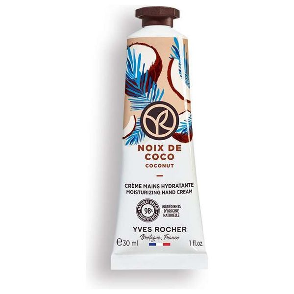 Yves Rocher Coconut Moisturizing Hand Cream - 30 ml 