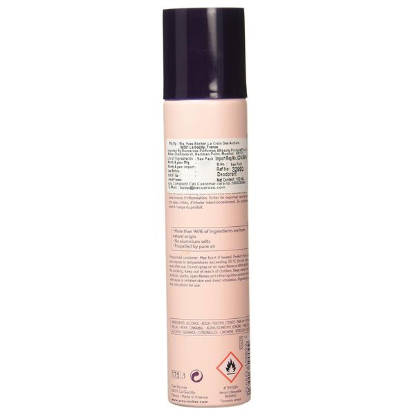  Comme une Evidence by Yves Rocher for Women - Deodorant Body Spray, 100ml 