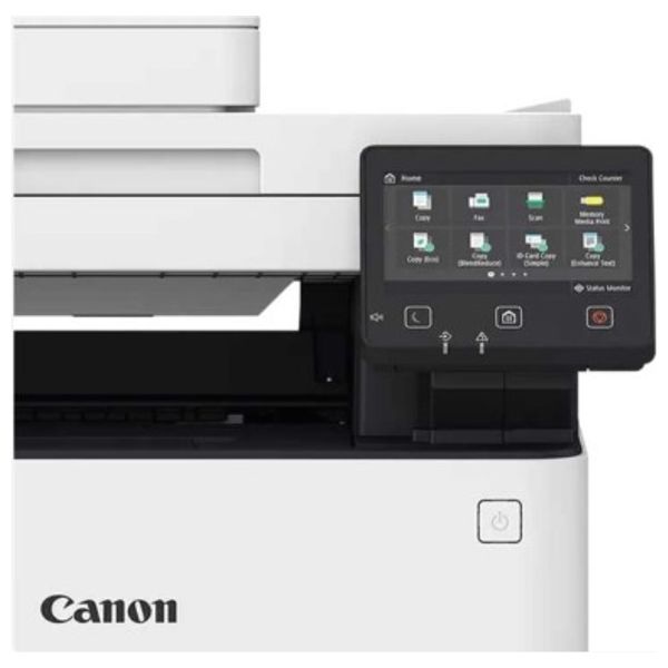 طابعة كانون ليزرية الكل في واحد ملونة - i-SENSYS MF655CDW - واي فاي - ابيض