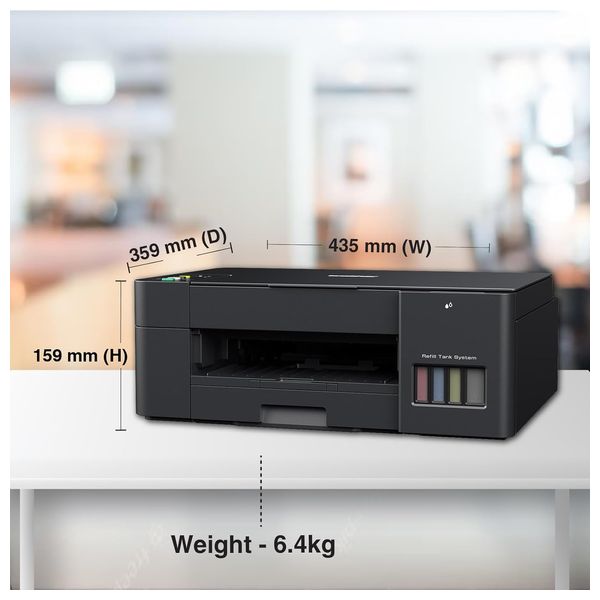  Brother T420W - All-in-One Color Inkjet Printer - Wi-Fi - Black 