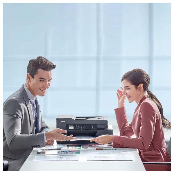 طابعة برذر نافثة للحبر الكل في واحد ملونة - MFC-T920DW - واي فاي - اسود