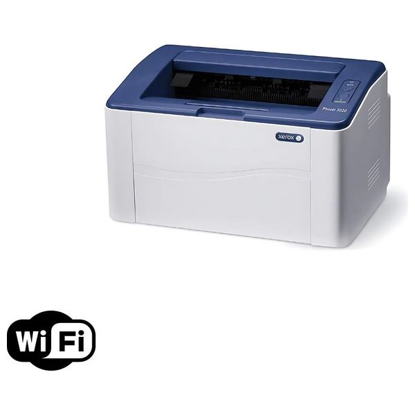  طابعة ليزرية زيروكس - 3020 - ازرق - واي فاي 