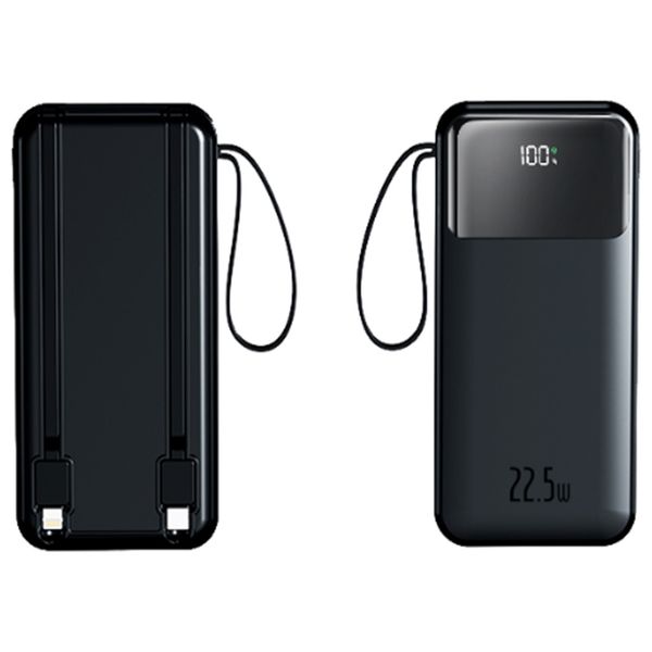  Jaua AY006 - 10000mAh - Power Bank - Black 
