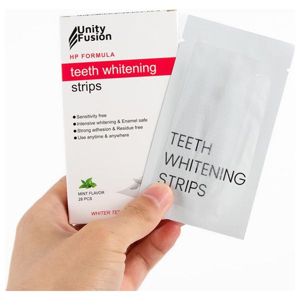  Unity Fusion - Teeth Whitening Strips Set - 28 Pieces 