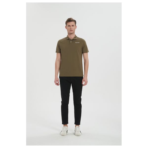 Stylish Bee Men Polo T-shirt - MPTDGL001 - L / Green