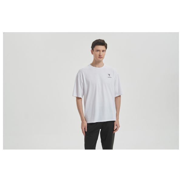 Stylish Bee Essential Oversized T-shirt - MEOWHXL001 - XL / White