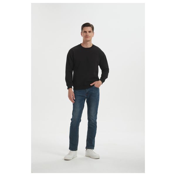  Stylish Bee Jumper for Men, 2XL - Black 