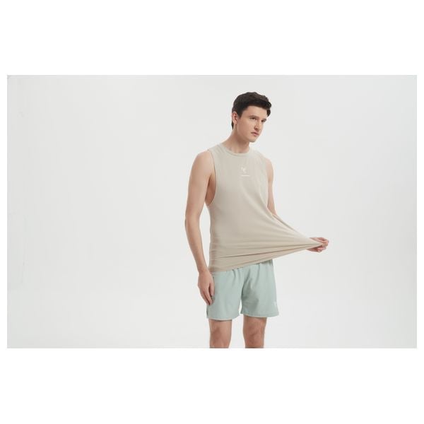  Stylish Bee Legacy Drop Arm Tank T-shirt - MLTGRS001 - S / Brown 