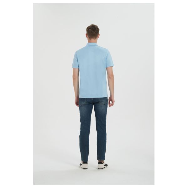  Stylish Bee Core Performance Primegreen Polo Shirt - MPTCPLBXL001 - XL / Light Blue 