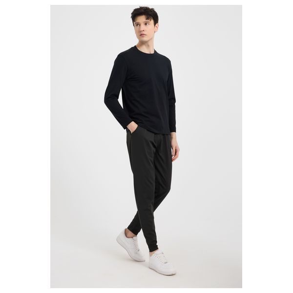  Stylish Bee Long Sleeve T-Shirt for Men, 2XL - Black 