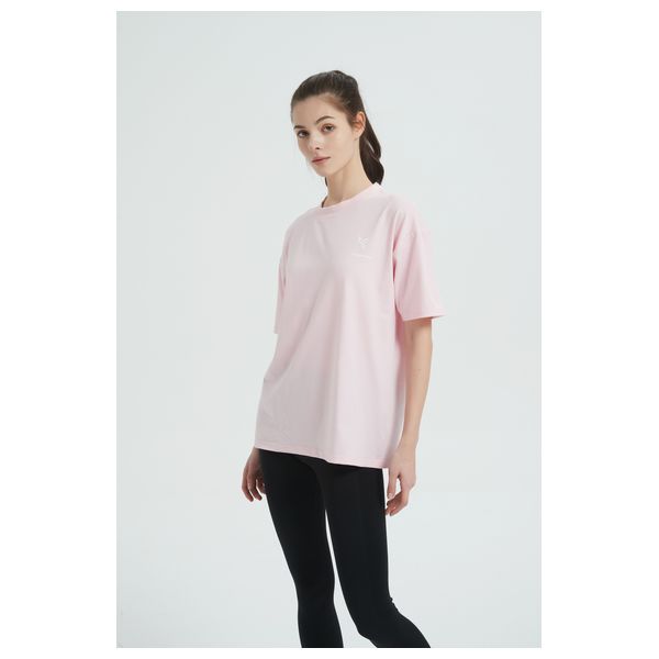 Stylish Bee Block Oversized T-shirt - WBOLPL001 - L / Pink