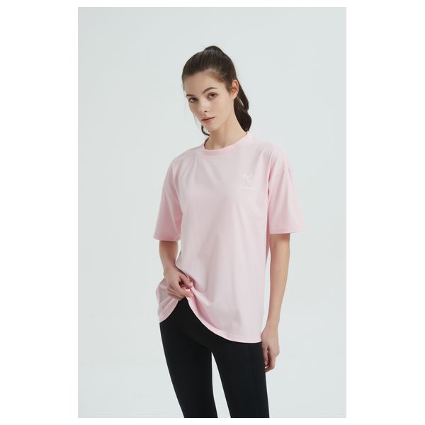 Stylish Bee Block Oversized T-shirt - WBOLPL001 - L / Pink