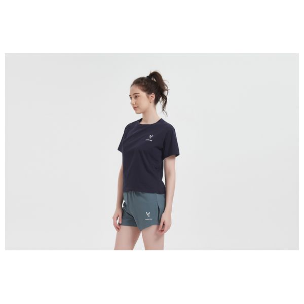  Stylish Bee Running 2 in 1 Shorts - WRSBLM001 - M / Blue 