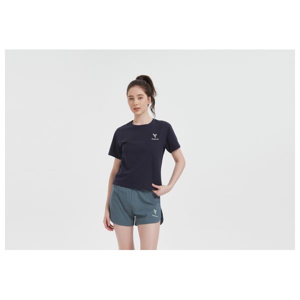  Stylish Bee Running 2 in 1 Shorts - WRSBLM001 - M / Blue 