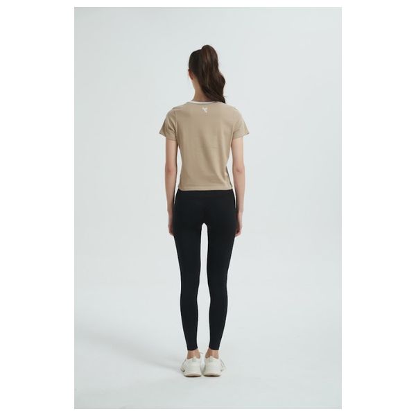 Stylish Bee Cotton Short Sleeve T-shirt - WBTSBL001 - L / Beige