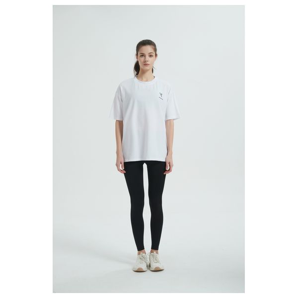 Stylish Bee Block Oversized T-shirt - WBOWHM001 - M / White