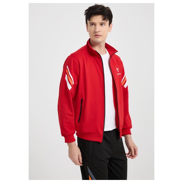  Stylish Bee Tracksuit for Men, 3XL - Red 