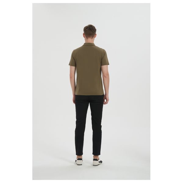 Stylish Bee Men Polo T-shirt - MPTDGS001 - S / Green