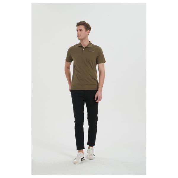 Stylish Bee Men Polo T-shirt - MPTDGS001 - S / Green