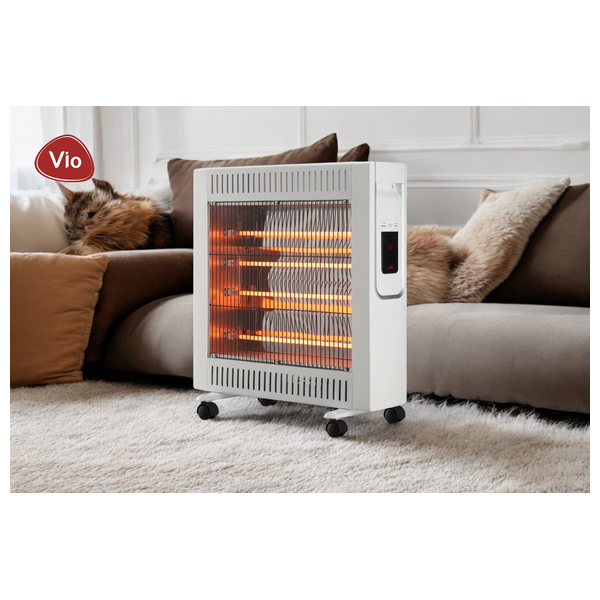  مدفأة فايو كاربون - V651W - ابيض 