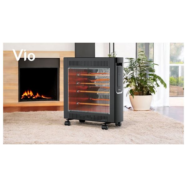  مدفأة فايو كاربون - V651 - اسود 