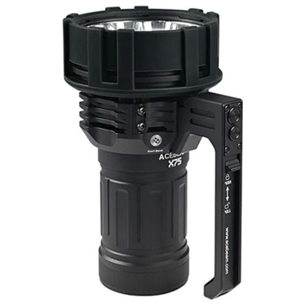  Acebeam X75 Brightest - Flashlight - Black 