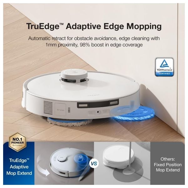  مكنسة ايكوفاكس روبوت - Deebot T30 Pro - ابيض 