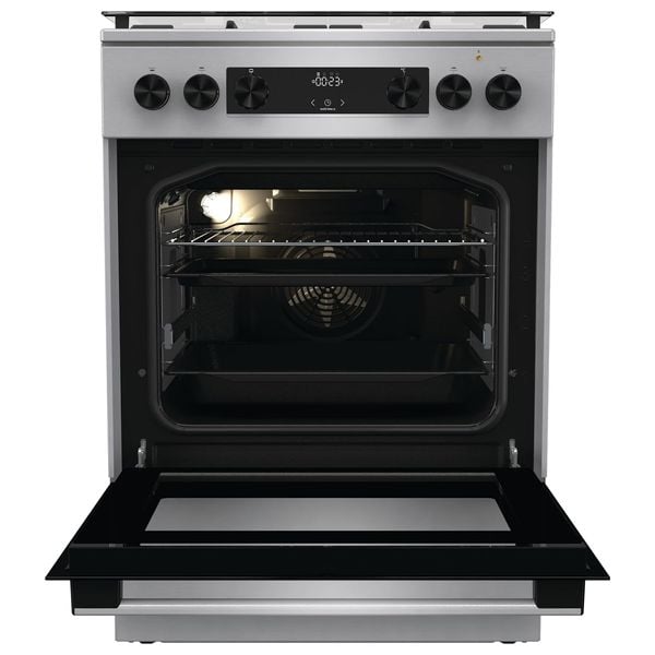  Gorenje GK6C62XA - 4 Burners - Gas Cooker - Stainless Steel 