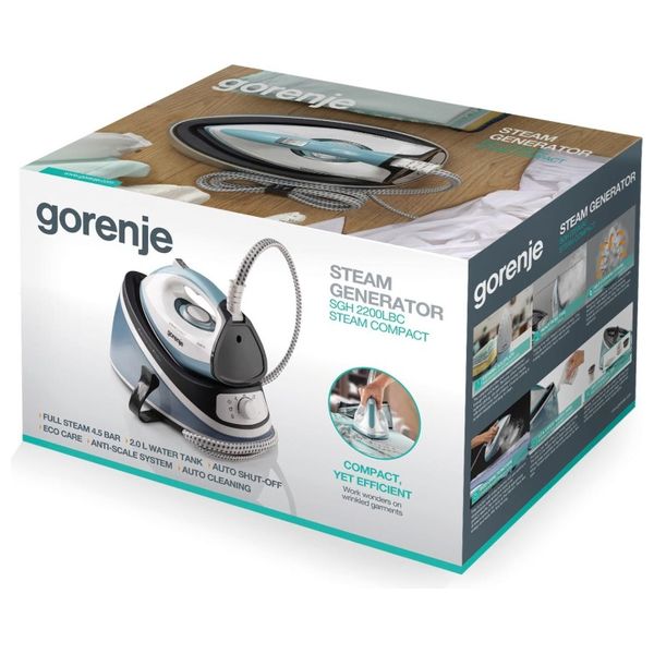  Gorenje SGH2200LBC - Steam Iron - Mint 
