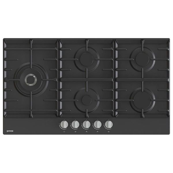  Gorenje GW951MB - 5 Burners - Built-In Gas Cooker - Black 