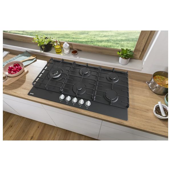  Gorenje GW951MB - 5 Burners - Built-In Gas Cooker - Black 