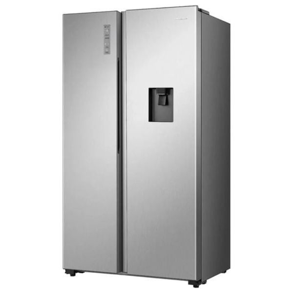 Hisense RS670N4WSU1 - French Door Refrigerator - 25 ft - Silver