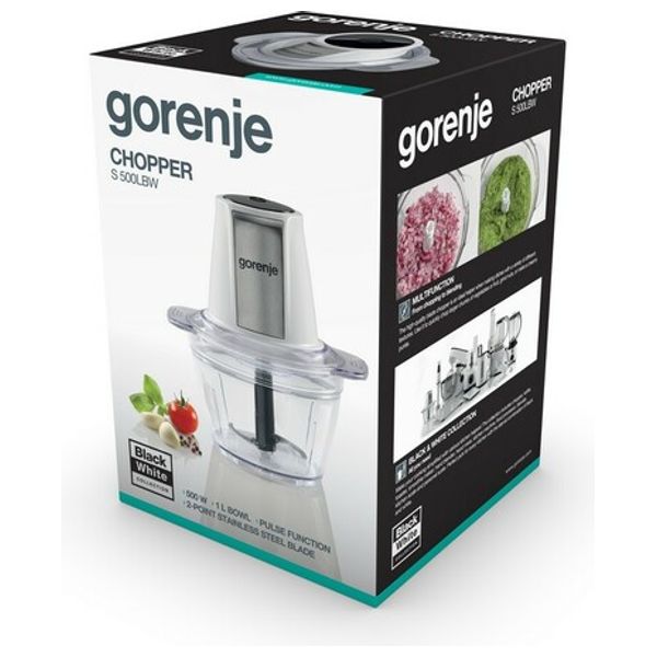  Gorenje S500LBW - Chopper - 500 W - White 