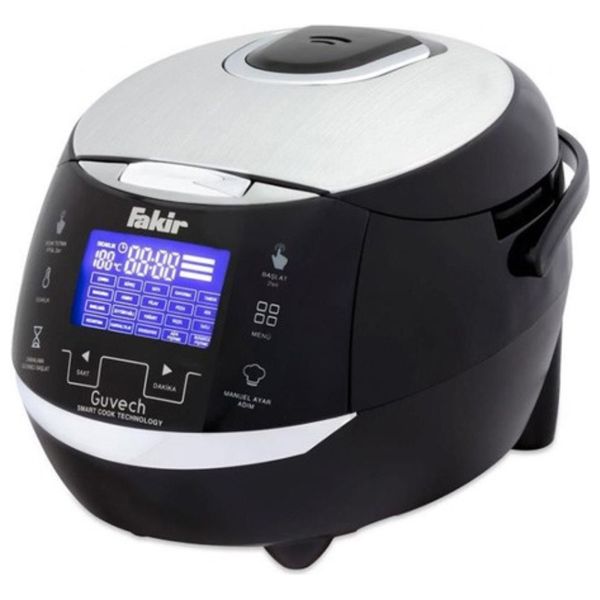 Fakir GUVEC-HMULTI - Pressure cooker - 5L - Black