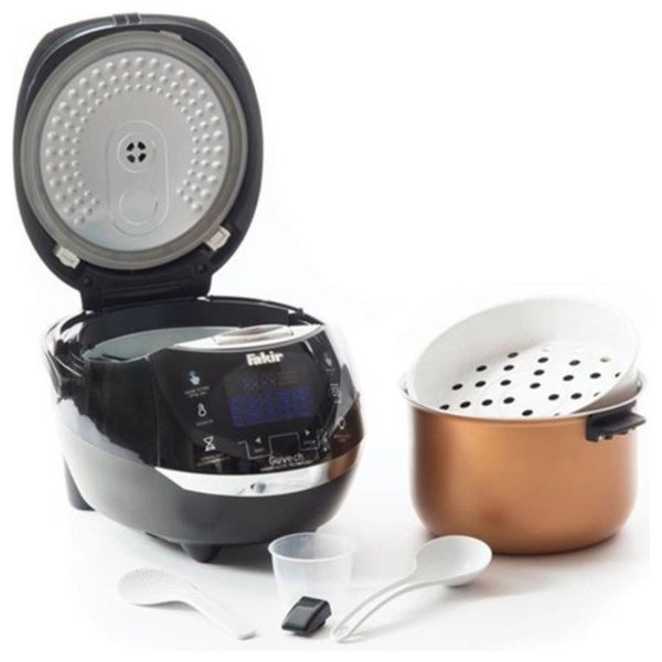 Fakir GUVEC-HMULTI - Pressure cooker - 5L - Black
