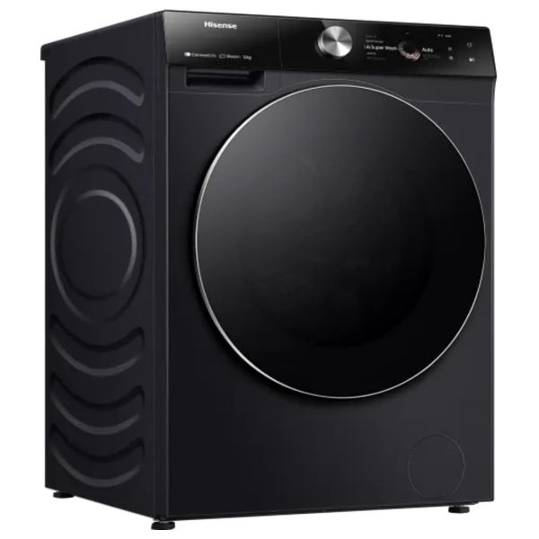  Hisense WF7S1247BB - 12Kg - 1400RPM - Front Loading Washing Machine - Black 
