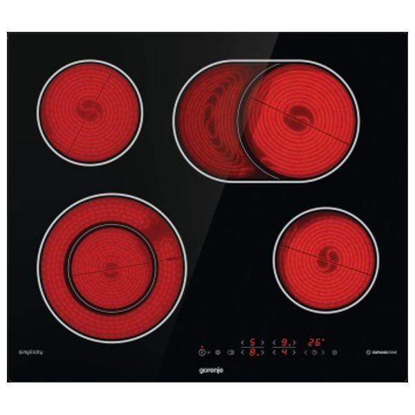  Gorenje ECT643SYB - 4 Burners - Laser Cooker - Black 