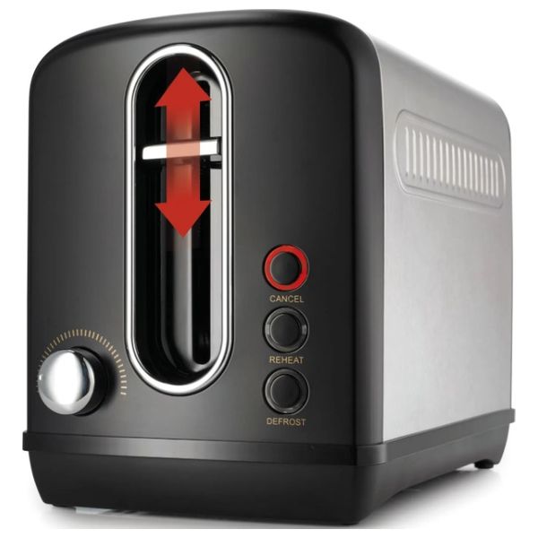 Gorenje T1100CLBK - Toaster - Black