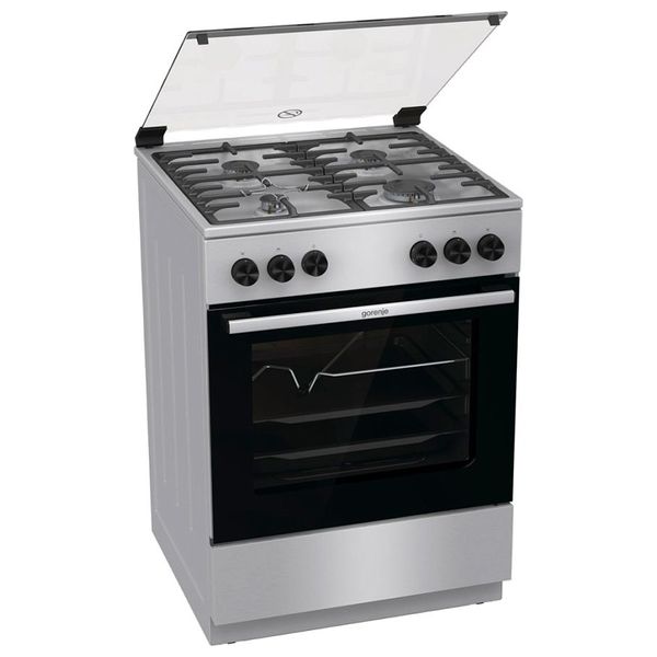  Gorenje GGI6A21XH - 4 Burners - Gas Cooker - Silver 