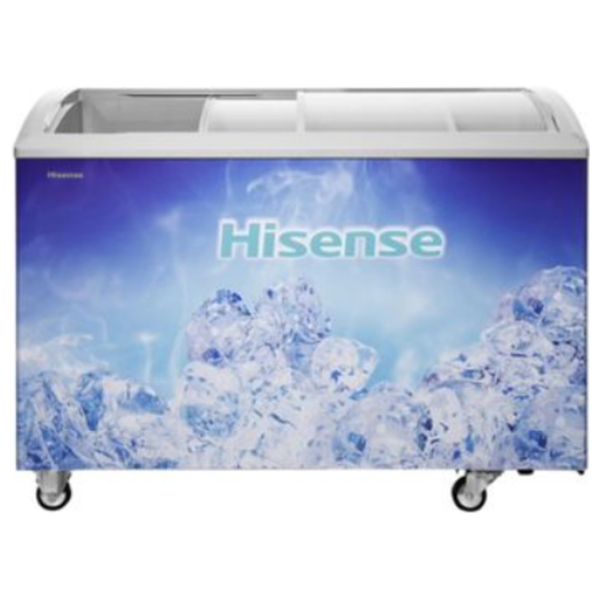  Hisense ICC394N4AWU - 11ft - Showcase Chiller - Blue 