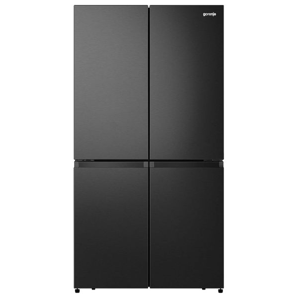  Gorenje NRM9181SB - 22ft - French Door Refrigerator - Black 