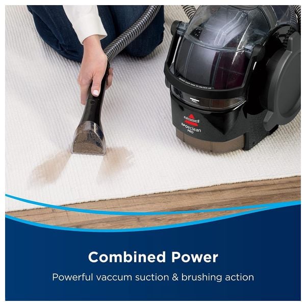  Bissell 1558E - Portable Carpet Washer Vacuum Cleaner - Black 