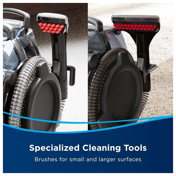  Bissell 1558E - Portable Carpet Washer Vacuum Cleaner - Black 
