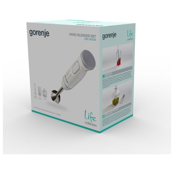  Gorenje HBC564QW - Hand Blender - 500 W - White 