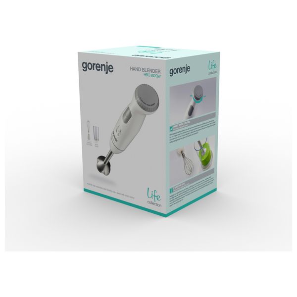  Gorenje Hand Blender - 800 W - 0.5 L - HBC802QW - White 